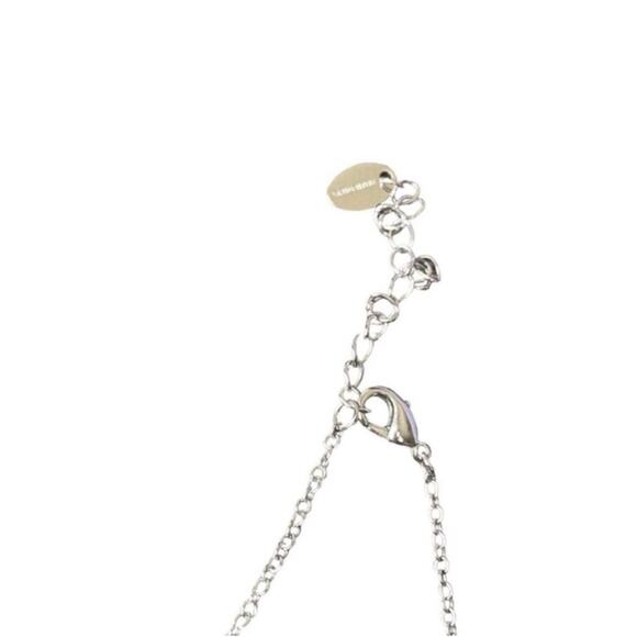 Sterling Forever Silver Plated Wishbone Pendant Necklace - Picture 3 of 3